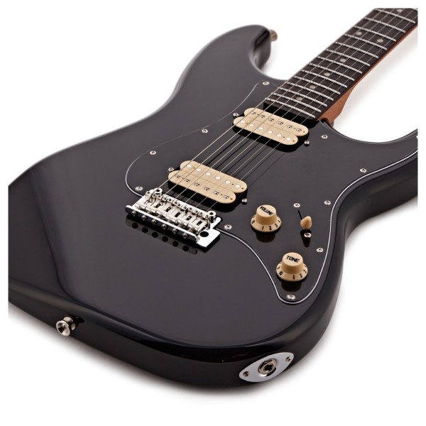 JET JS-400 HH Roasted Maple, Black - lower bout
