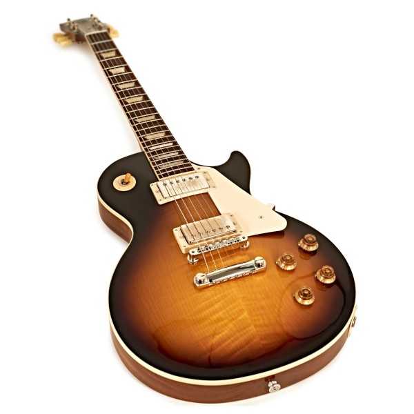 Gibson Les Paul Standard 50s Figured Top, Tobacco Burst - angled shot