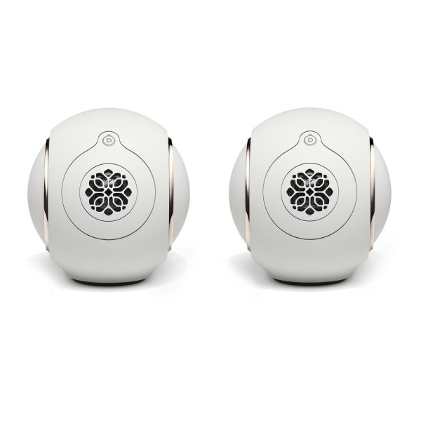 Devialet Phantom Ultimate 98 dB Wireless Speakers (Pair), Light Pearl