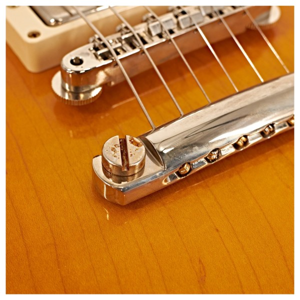 Gibson Custom 1958 Les Paul Standard Reissue VOS, Washed Cherry Sunburst #85370 - bridge