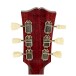 Gibson Custom 1958 Les Paul Standard Reissue VOS, Washed Cherry Sunburst #85370 - back of headstock