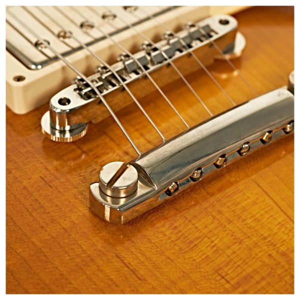Gibson Custom 1958 Les Paul Standard Reissue VOS, Bourbon Burst #85152 - bridge