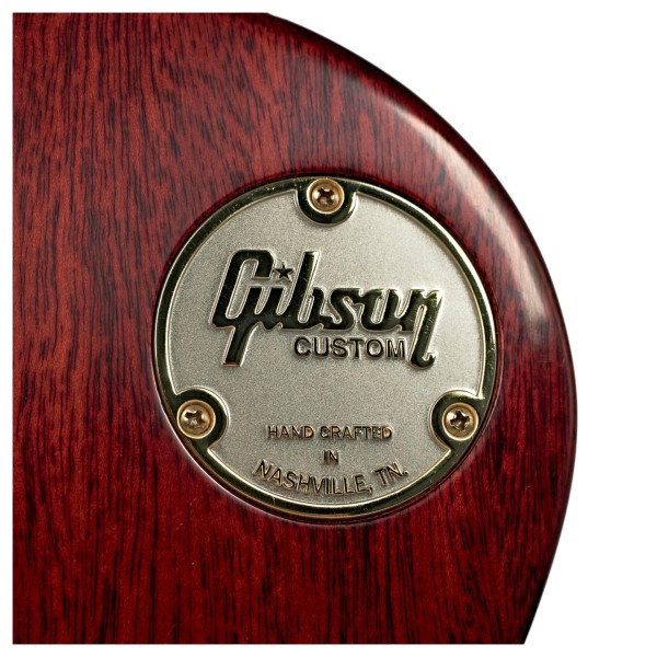 Gibson Custom 1958 Les Paul Standard Reissue VOS, Bourbon Burst #85152 - Gibson Custom Shop badge