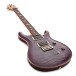 PRS CE24 Faded Grey Black Purple Burst (2024) #0399449 - angled shot
