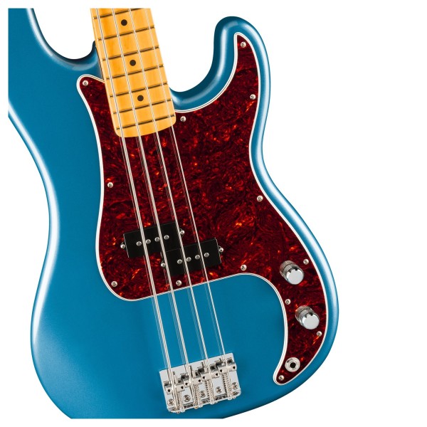 Fender American Professional Classic Precision Bass MN, Faded Lake Placid Blue - hardware