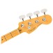 Fender American Professional Classic Precision Bass MN, Faded Lake Placid Blue - headstock