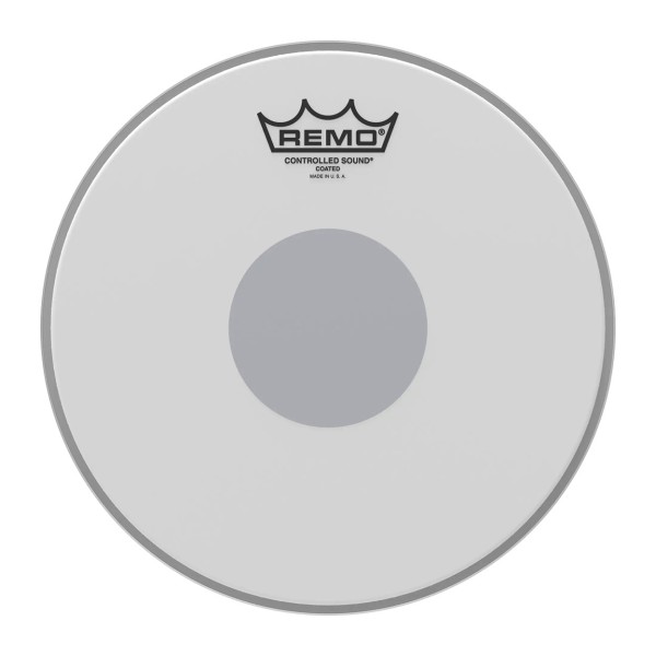 Remo Controlled Sound Black Dot Coated Snare Head 10"