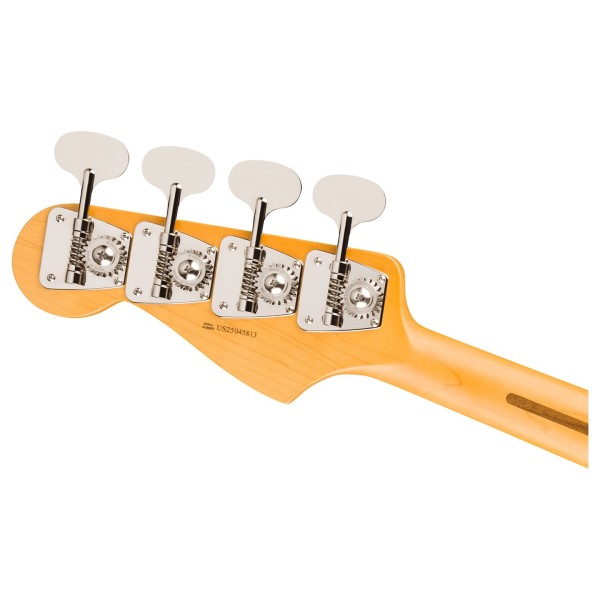 Fender American Professional Classic Jazz Bass RW, Faded Firemist Gold - back of headstock