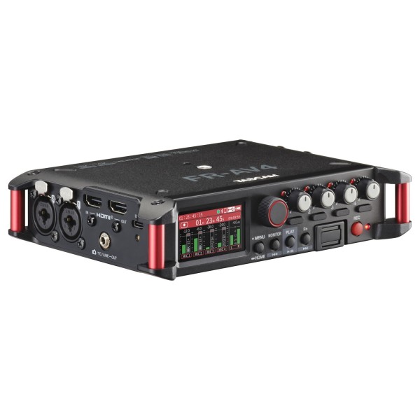 Tascam FR-AV4 Professional 4-Track Field Recorder - Top
