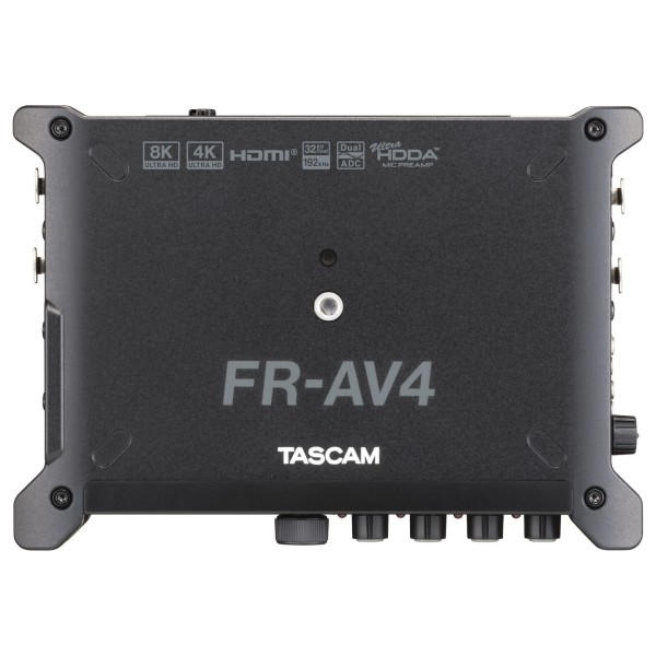 Tascam FR-AV4 Professional 4-Track Field Recorder - Top