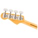 Fender American Professional Classic Jazz Bass MN, Faded Dakota Red - back of headstock