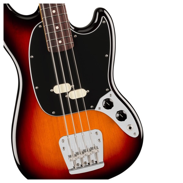 Fender American Professional Classic Mustang Bass RW, 3-Color Sunburst - hardware