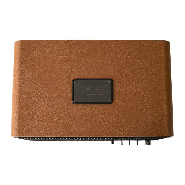 Edifier S300 Tabletop Bluetooth Hi-Res Airplay 2 Speaker, Brown - top 
