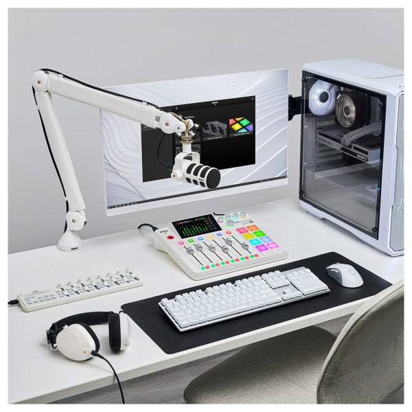 Rode RodeCaster Pro 2, White - Lifestyle