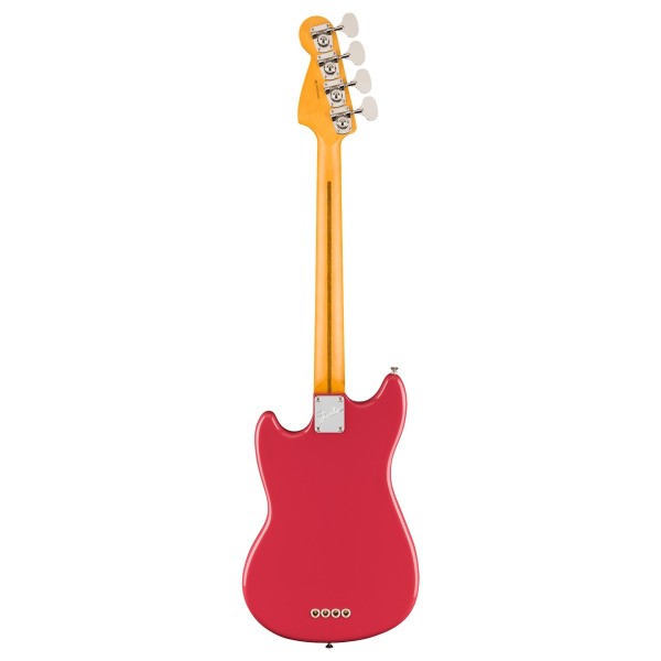 Fender American Professional Classic Mustang Bass MN, Faded Dakota Red - back