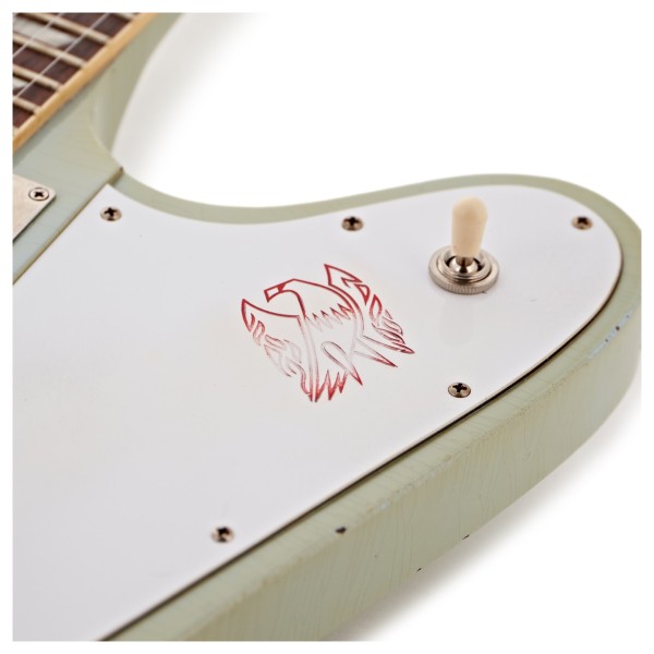Gibson Custom 1963 Firebird V Maestro Vibrola Heavy Aged, Antique Frost Blue #403303 - pickup selector