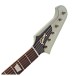 Gibson Custom 1963 Firebird V Maestro Vibrola Heavy Aged, Antique Frost Blue #403303 - headstock