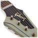Gibson Custom 1963 Firebird V Maestro Vibrola Heavy Aged, Antique Frost Blue #403303 - headstock logo