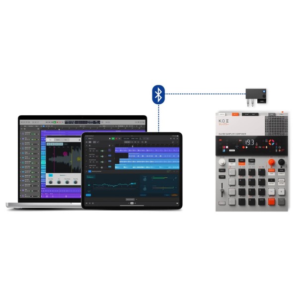 CME WIDI for K.O. II/Medieval Bluetooth MIDI Interface - Laptop
