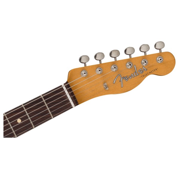 Fender Limited Edition Road Worn Telecaster RW, Lake Placid Blue - headstock 