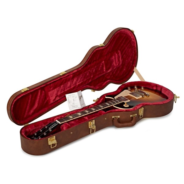 Gibson Les Paul Standard 60s Figured Top, Iced Tea #213950252 DE - in case
