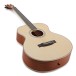 Tourtech Acoustic Guitar Beginner Pack - guitar angled shot