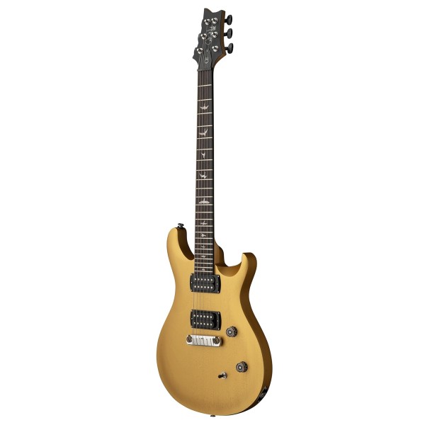 PRS SE CE24 Standard Stoptail, Metallic Gold - side on view