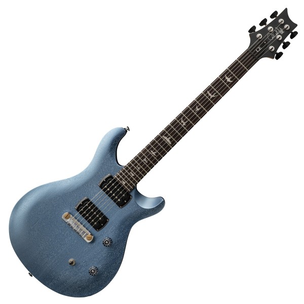PRS SE CE24 Standard Stoptail, Satin Ice Blue Metallic