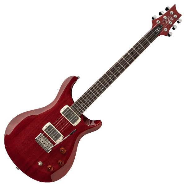 PRS SE DGT Standard Moons, Vintage Cherry