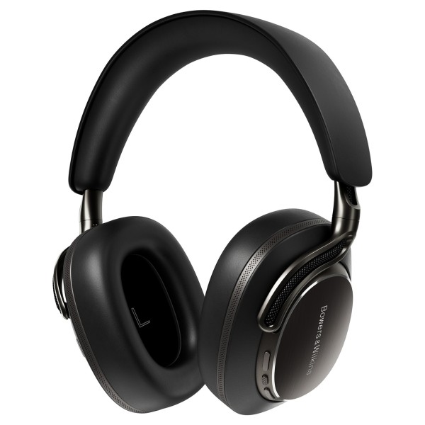 Bowers & Wilkins Px8 S2 Wireless Headphones, Onyx Black - rear 