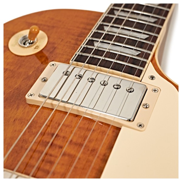 Gibson Les Paul Standard 50s Figured Top, Honey Amber #208050219 - upper bout