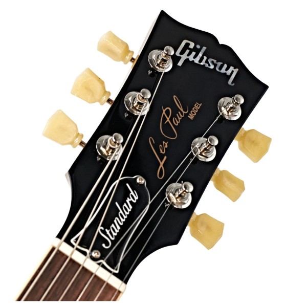 Gibson Les Paul Standard 50s Figured Top, Honey Amber #208050219 - headstock