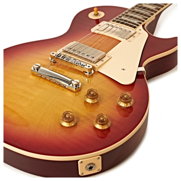Gibson Les Paul Standard 50s Figured Top, Heritage Cherry Sunburst #203150012 - lower bout