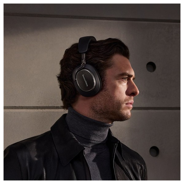 Bowers & Wilkins Px8 S2 Wireless Headphones, Warm Stone - lifestyle 2 