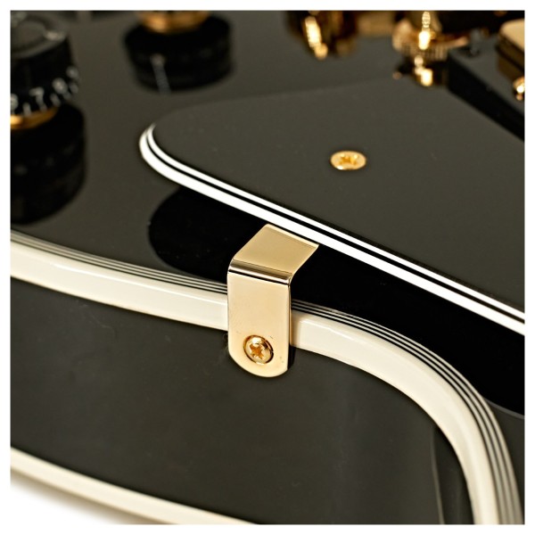 Gibson Custom Les Paul Custom, Ebony #CS501352 - scratchplate