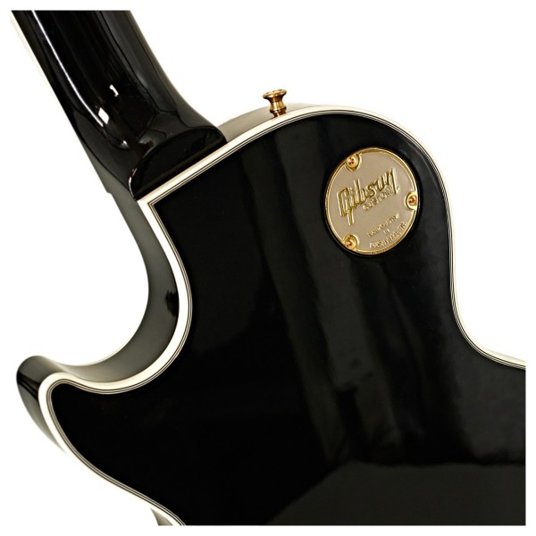 Gibson Custom Les Paul Custom, Ebony #CS501352 - neck joint