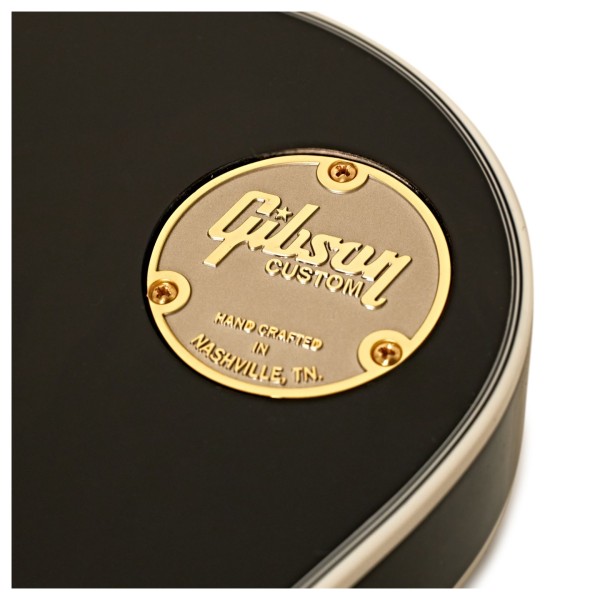 Gibson Custom Les Paul Custom, Ebony #CS501352 - Custom Shop badge