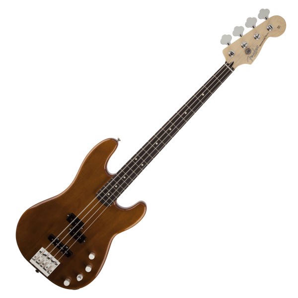 Fender Deluxe Active P Bass Special, Okoume Natural at Gear4music
