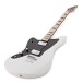 G4M 638 Left-Handed Baritone Electric Guitar, White