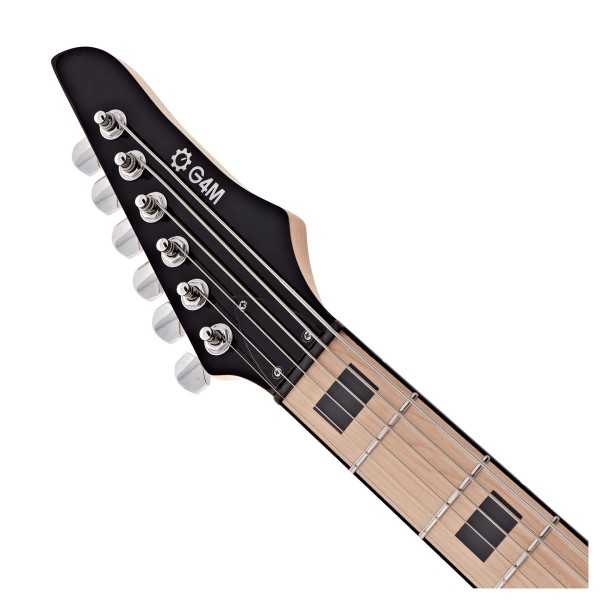 ギター Strymon side G4M 638 Left Handed Baritone VI Electric Guitar, White at Gear4music