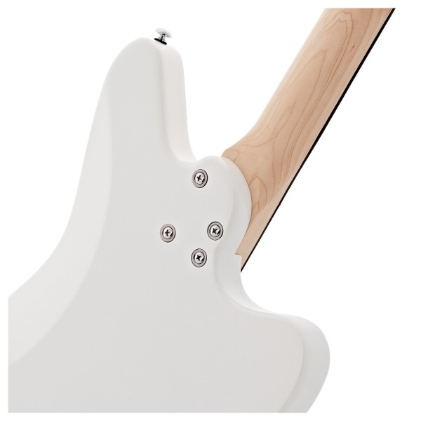 G4M 638 Left-Handed Baritone Electric Guitar, White