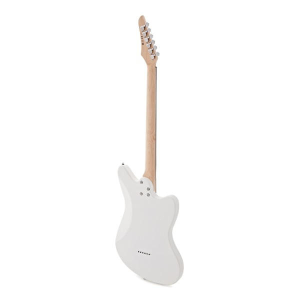 G4M 638 Left-Handed Baritone Electric Guitar, White