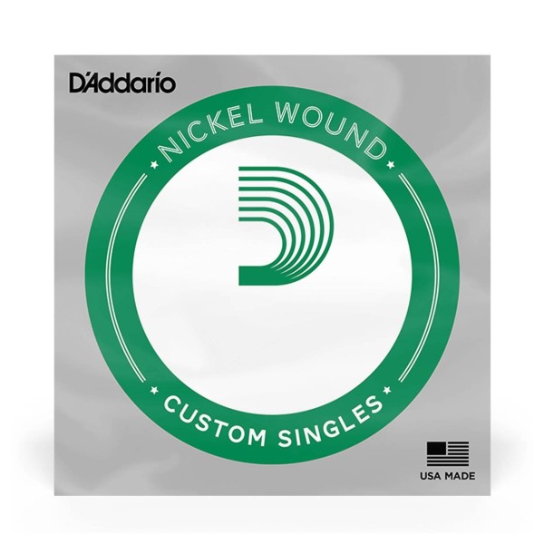 Daddario Xlb080 Nickel Wound Bass Guitar Single String Long Scale 080