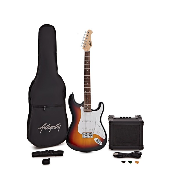Antiquity St Guitar & Amp Pack - Sunburst
