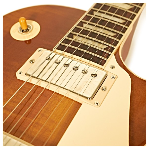 Gibson Les Paul Standard 50s Figured Top, Dirty Lemon Burst #217550017 - upper bout