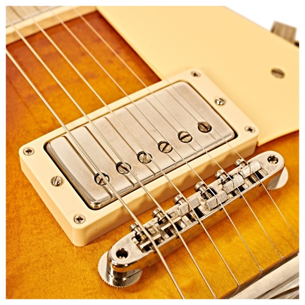 Gibson Custom 1958 Les Paul Standard Reissue VOS, Bourbon Burst #85604 - bridge pickup and bridge