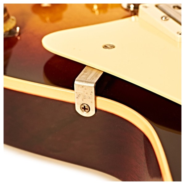 Gibson Custom 1958 Les Paul Standard Reissue VOS, Bourbon Burst #85604 - scratchplate