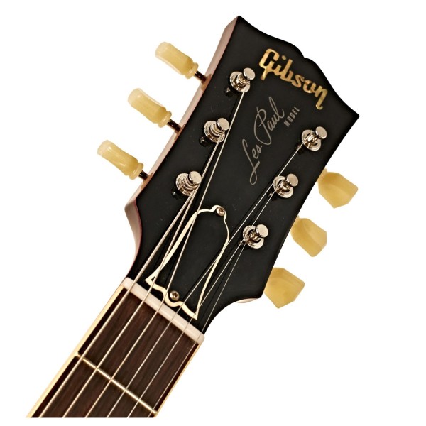 Gibson Custom 1958 Les Paul Standard Reissue VOS, Bourbon Burst #85604 - headstock