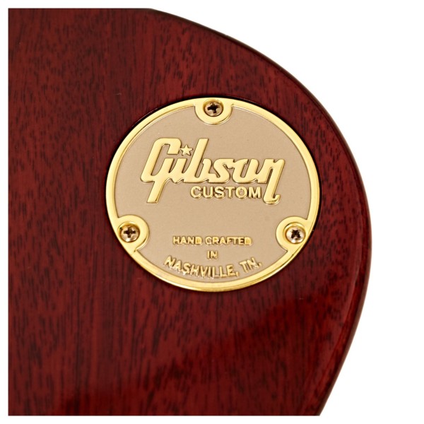 Gibson Custom 1958 Les Paul Standard Reissue VOS, Bourbon Burst #85604 - Custom Shop badge