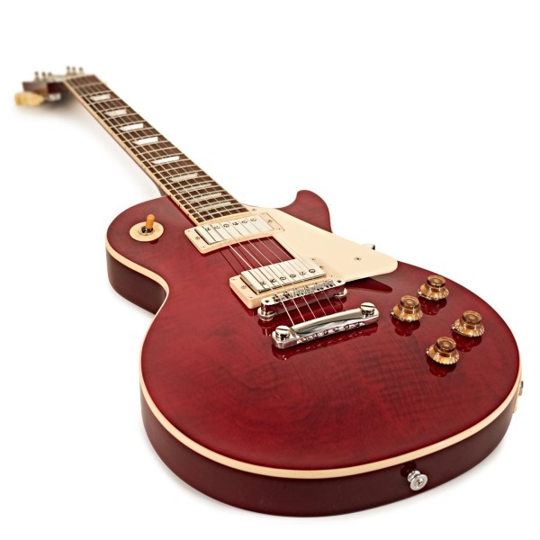 Gibson Les Paul Standard 50s Figured Top, Cherry #228230149 - angled shot